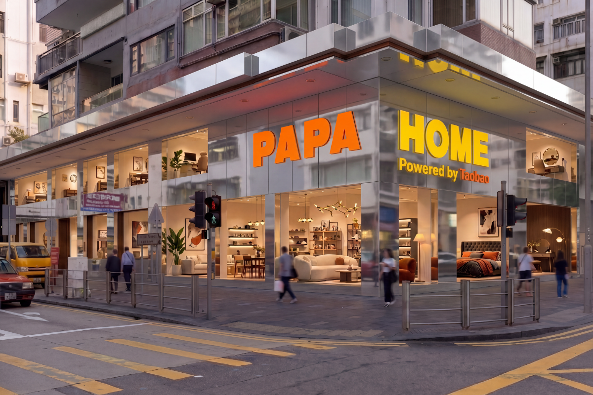 rendering of papa home store in causeway bay