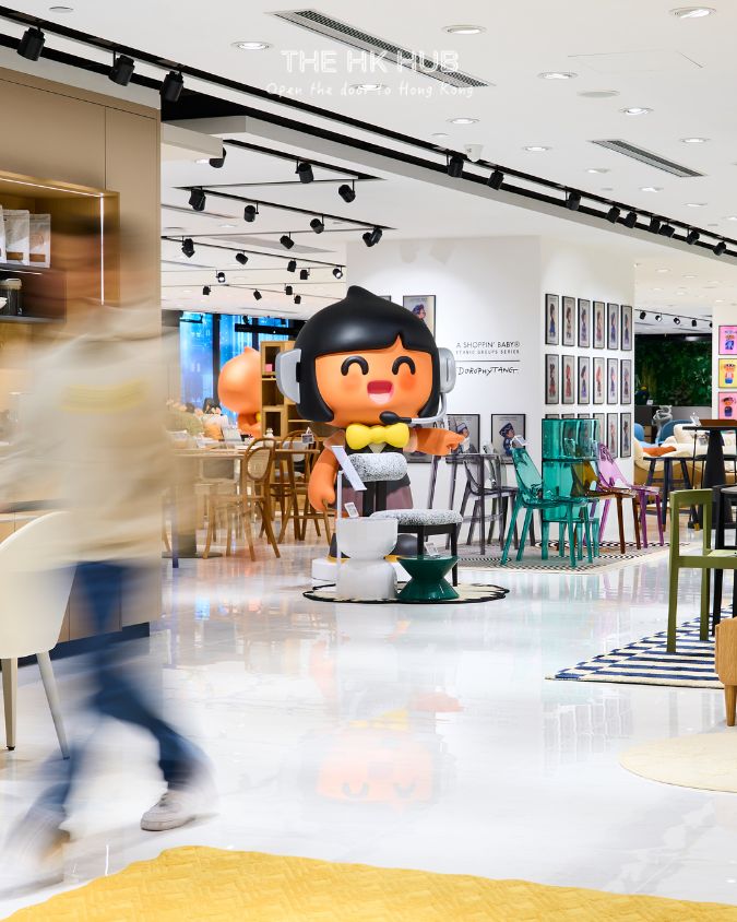 interior of papa home store