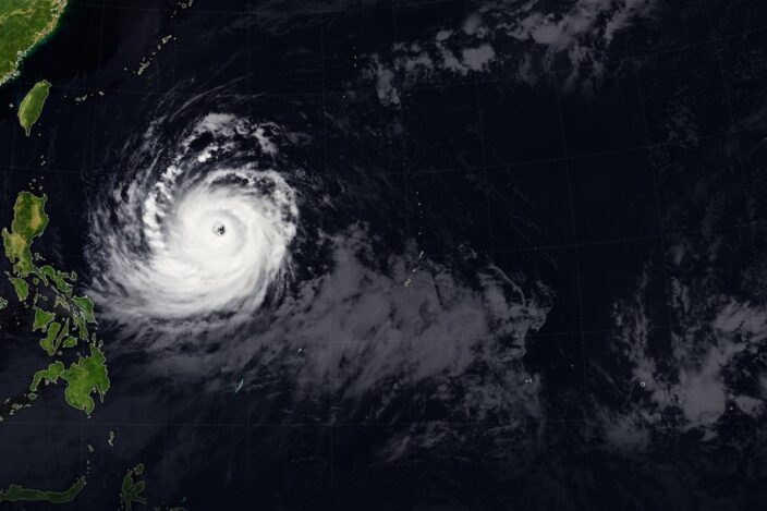 Super Typhoon Bavi To Push Hong Kong Temperatures Up To 38°C This Weekend typhoon bavi satellite image