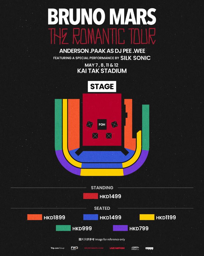 bruno mars the romantic tour hong kong concert seating plan