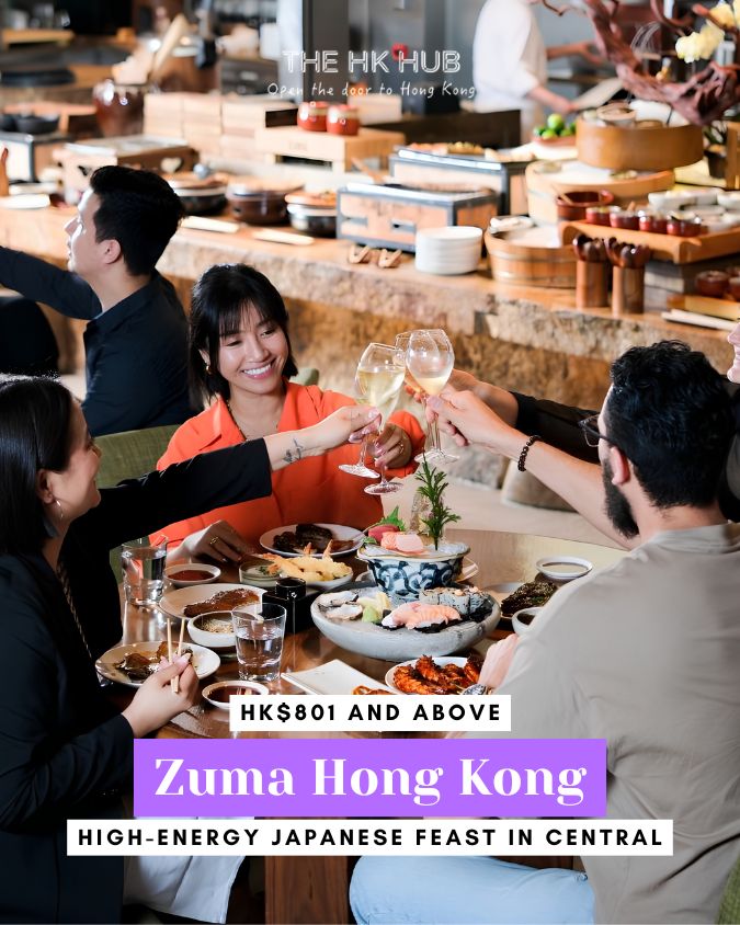 Zuma Hong Kong High-Energy Japanese Feast in Central