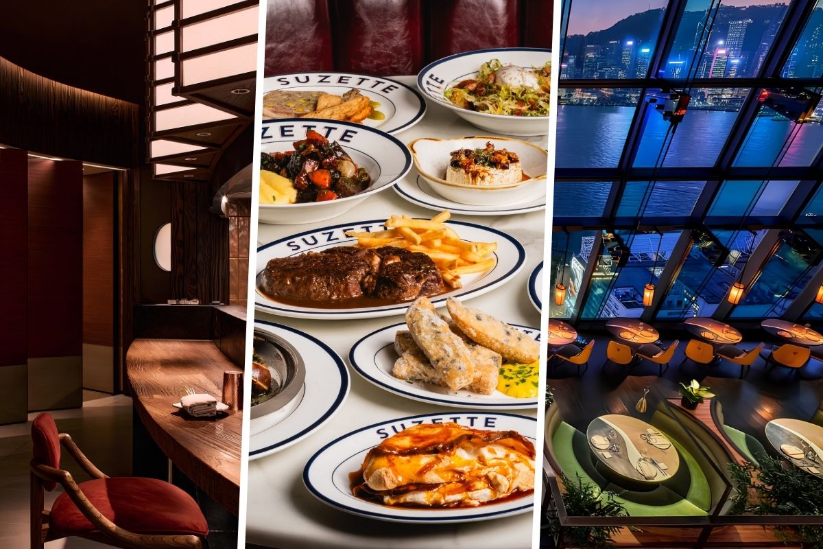 16 New Restaurants & Bars To Try In Hong Kong This September 2026 gyu+ bar, bistrot by suzette, canton library