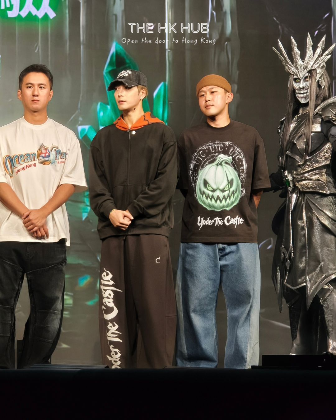 Jackson Wang at the opening ceremony (The HK HUB)