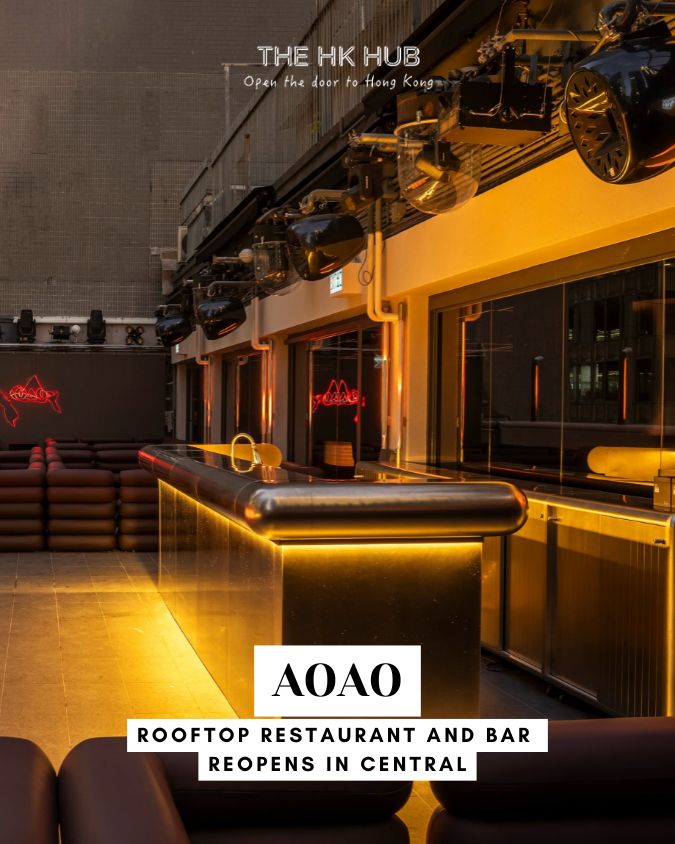 AOAO — Rooftop Restaurant and Bar Reopens in Central