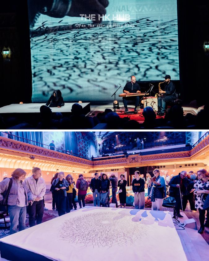 Canvas of Sound: Live Calligraphy & Middle Eastern Music