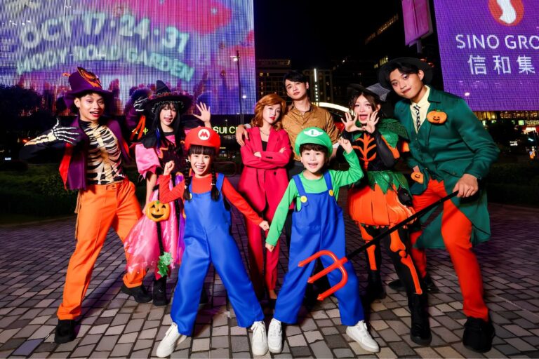 Hong Kong Kicks Off Its First Halloween Month With Cosplay Street Parties From October 17 a group of people dressed in halloween costumes