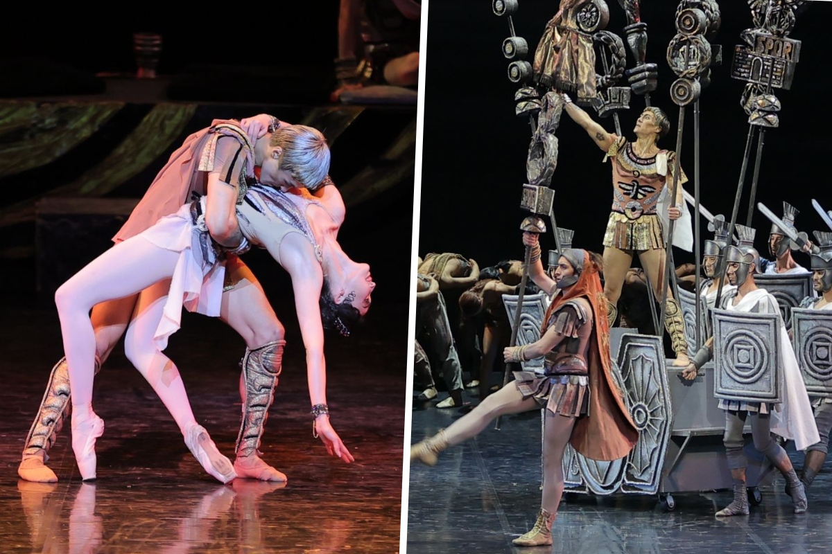 scenes of the spartacus show