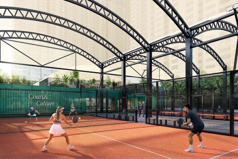 Hong Kong’s Largest Urban Padel Club Set To Open At Taikoo Place This November taikoo place padel club large court